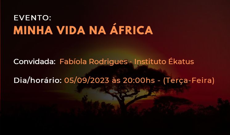 MinhaVida_CAPA1 Inscrição Evento: Minha vida na África