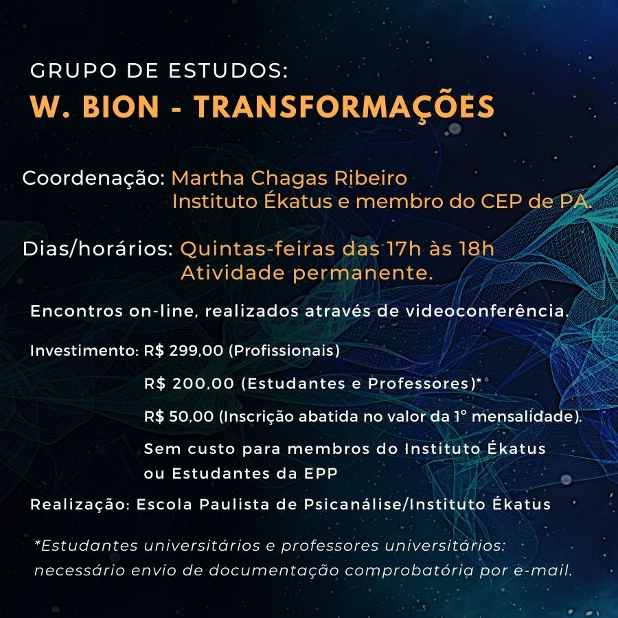 GRUPO_TRANSFORMACOES_BANNER8 Grupos de Estudos de W. Bion - Transformações